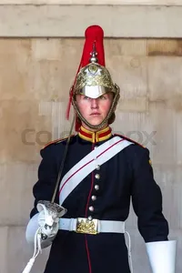 Original engelsk gallauniform WW2 fra Royal Horse Guards