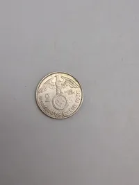Original 2 Reichmark 1938 - sølv