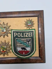 Originalt Lot tysk politi