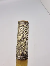 Cigaretrør med ornamenteretssølv
