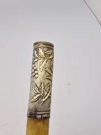Cigaretrør med ornamenteretssølv