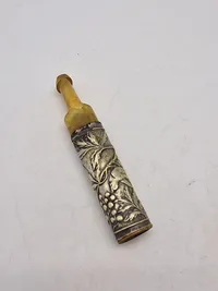 Cigaretrør med ornamenteretssølv