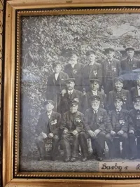 Originalt foto med Tyske1848/64 veteraner