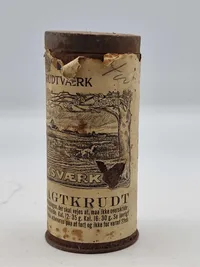 Original dåse til jagtkrudt