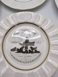 Samling søværns plaketter - Royal Copenhagen
