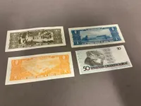 Samling originale pengesedler