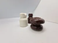 Originale porcelænsisolatorer - Dansk producerede hos bla Aluminia