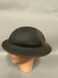 Original Amerikansk WW1 hjelm, fundet ved Verdun Frankrig