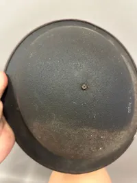 Original Amerikansk WW1 hjelm, fundet ved Verdun Frankrig