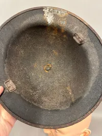 Original Amerikansk WW1 hjelm, fundet ved Verdun Frankrig