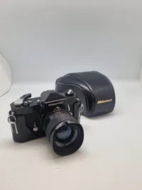 Nikon Nikormat kamera, med bule i linse