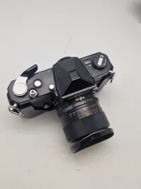 Nikon Nikormat kamera, med bule i linse