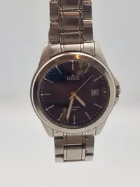 Rustfri stål Classic quartz Herre ur fra Inex
