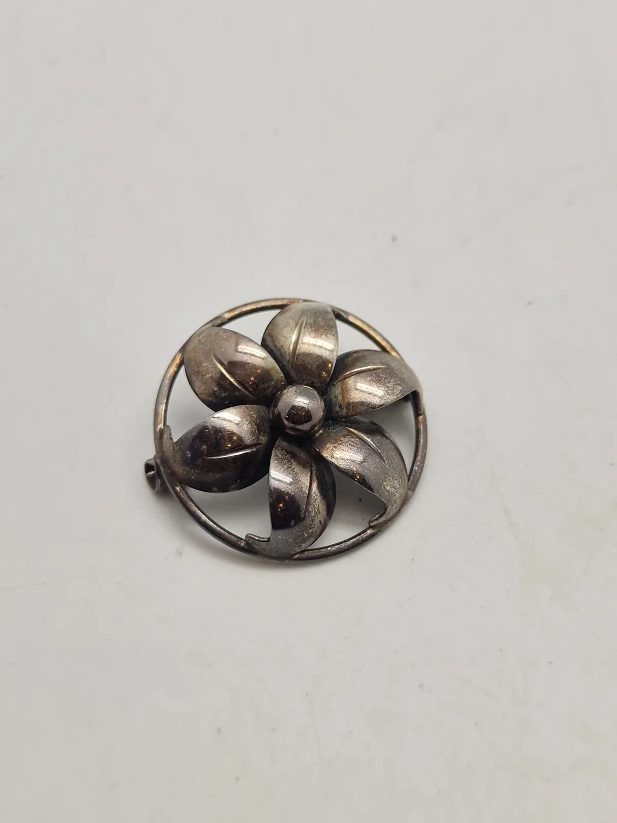 Broche (Skønvirke) 830 sølv