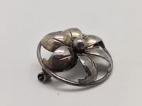 Broche (Skønvirke) 830 sølv