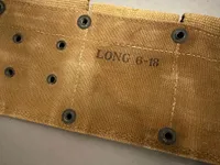 Amerikansk WW1 ammo bælte