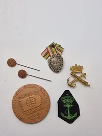 Lot diverse søværns pins mm.