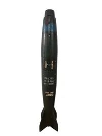 Original Practice 28LB ( 12,7 kg) NO2 MK.I. Inert - Anvendt til øvelse af Royal Air Force og det Danske flyvevåben , skal hentes i Vordingborg eller leveres efter aftale