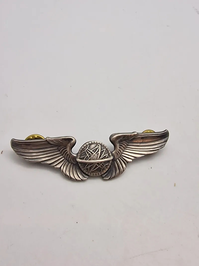 Original WWII Sterling USAAF Navigator Wing