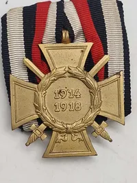 Originalt Ehrenkreuz des Weltkrieges 1914/1918)