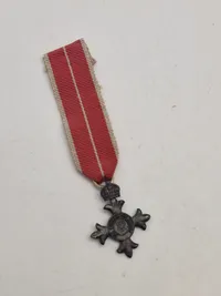 Original Den Britiske Imperieorden, også kendt som The Most Excellent Order of the British Empire (OBE). Miniture