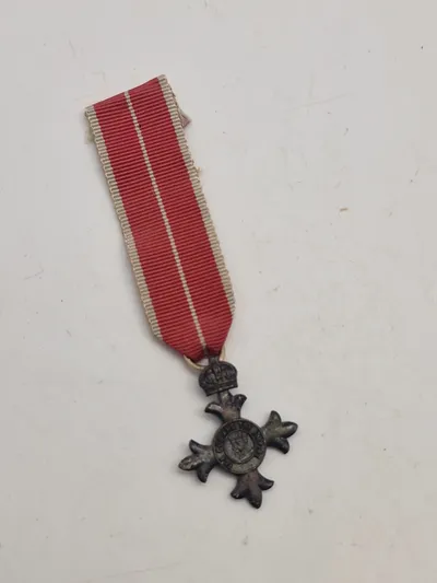 Original Den Britiske Imperieorden, også kendt som The Most Excellent Order of the British Empire (OBE). Miniture