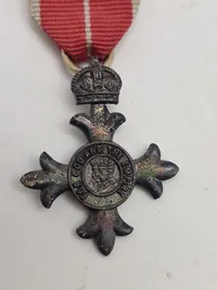 Original Den Britiske Imperieorden, også kendt som The Most Excellent Order of the British Empire (OBE). Miniture