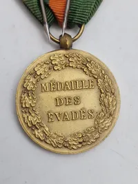 Original The Escapees’ Medal (or Médaille des Évadés)