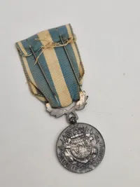 Original Médaille Coloniale Den blev oprettet i 1893 for at belønne militærtjeneste i de franske kolonier
