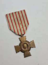 Original WW1 French Croix de Combattants Medal