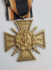Originalt Flandernkreuz" (Flandernkorset), også kendt som "Honor and Remembrance Cross of the Navy Corps