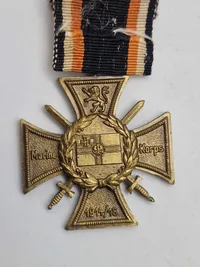 Originalt Flandernkreuz" (Flandernkorset), også kendt som "Honor and Remembrance Cross of the Navy Corps