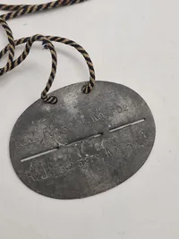 Originalt tysk ww1 erkennungsmarke