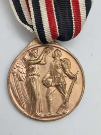 Originalt WW1 German Legion of Honour Medal (Deutsche Ehrendenkmünze des Weltkrieges der Deutschen Ehrenlegion)