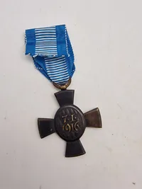 Originalt German WW1 Bavarian King Ludwig Regimental Cross medal Ludwigkreuz