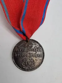 Original German WW1 Wurttemberg Military Long Service Medal III. Class for 9 Years