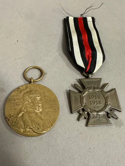 Original Tyske medaljer WW1 og før