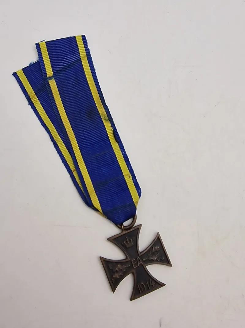 Originalt German WW1 Imperial Brunswick War Merit Cross 2nd Class