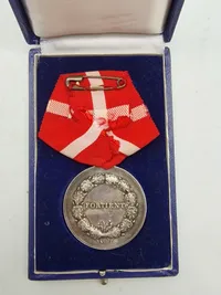 Original Kong Christian X fortjenestmedalje - sølv Navngiven: Anders Eilersen