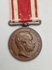 Original dansk krigsdeltager medalje - 1864