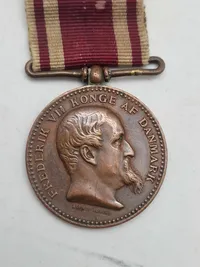 Original dansk krigsdeltager medalje - 1848-50