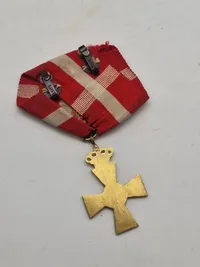 Originalt 
Christian X, 8 års hæderstegn for underofficerer
