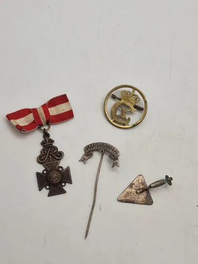 Lot diverse pins mm.