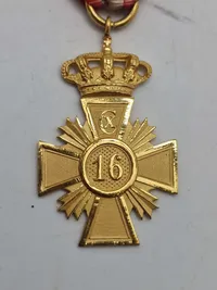 Originalt 
Christian X, 8 års hæderstegn