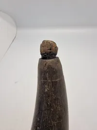 Originalt krudthorn af ben