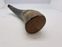 Originalt krudthorn af ben