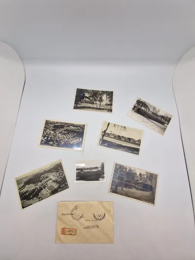 Samling originale olympiade postkort fra 1936