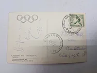 Samling originale olympiade postkort fra 1936