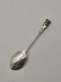 Original skotsk ske af sterlingsølv - vægt på sidste billede