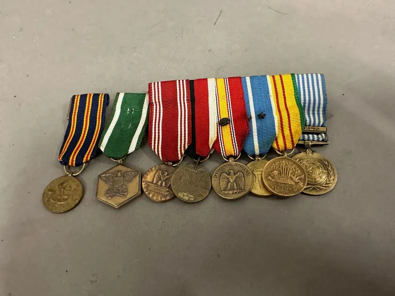 Originale Amerikanske miniture medaljer